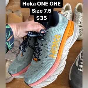 Hoka gym shoe